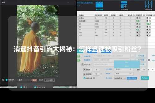 消遥抖音引流大揭秘：怎样迅速被吸引粉丝？